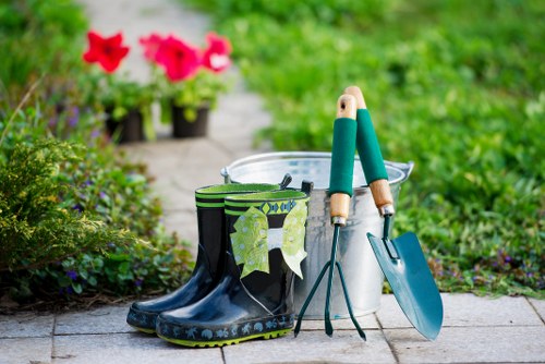 Neatly maintained outdoor space with professional garden care in Tokyngton