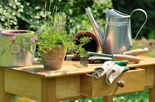 Seasonal garden maintenance by Tokyngton gardeners